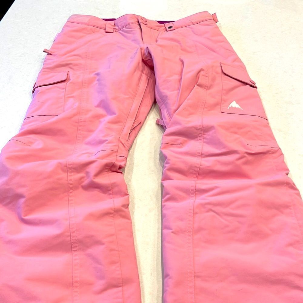 Burton youth snow pants size large, nwot. Room to grow system, excellent.